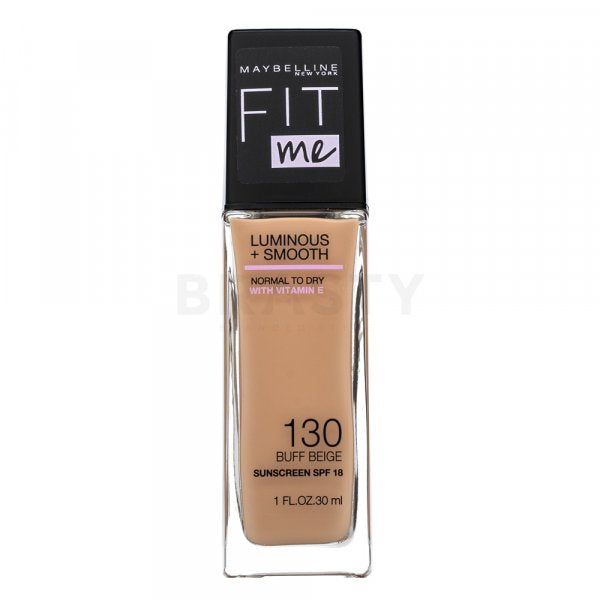 Maybelline Fit Me! Luminoso + Fondotinta Liscio 130 Buff Beige 30 ml