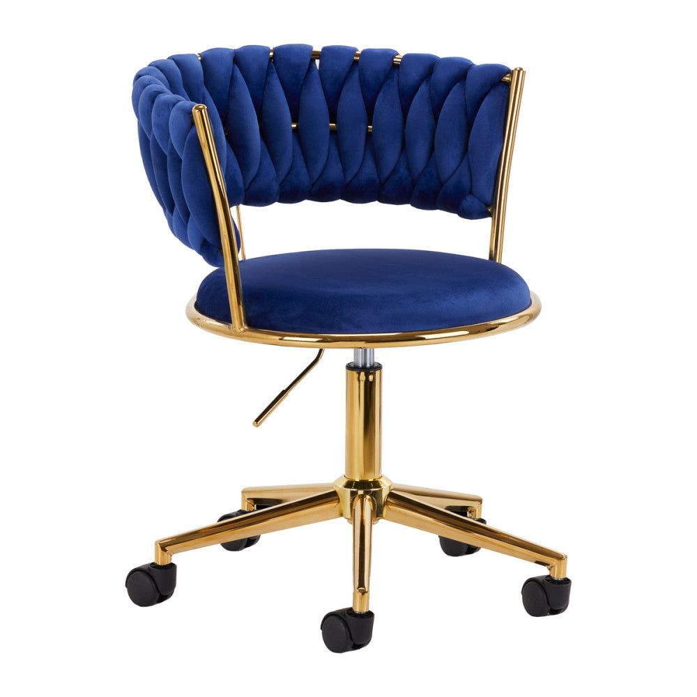 Chair Girevole 4Rico Qs-Gw01G Blue Navy