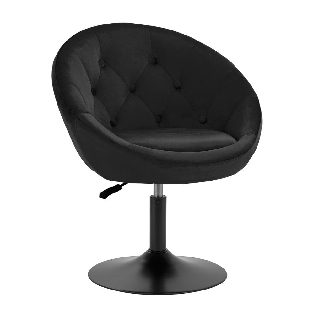 Chair Girevole 4Rico Qs-Bl12G Nera