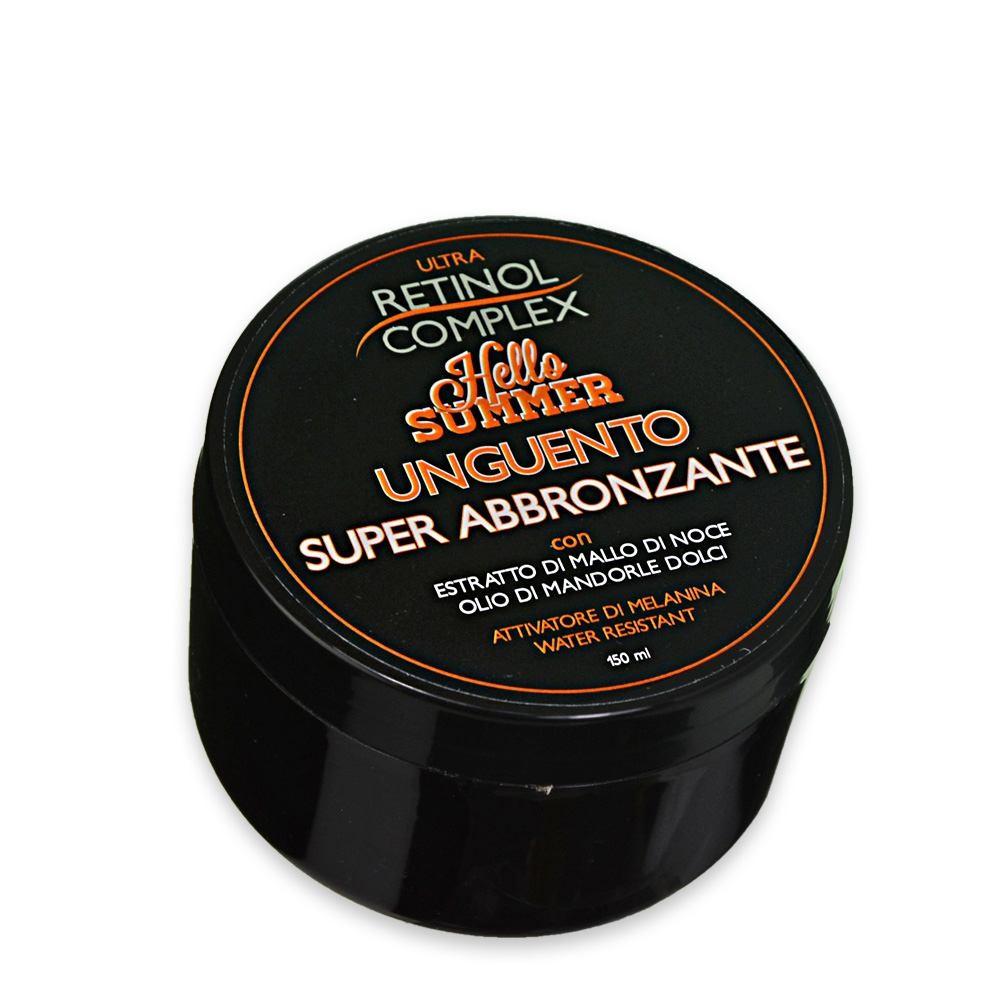 Retinol complex hello summer unguento super abbronzante 150 ml