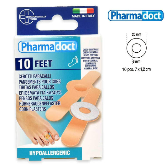 Pharmadoct cerotti protettivi disco centrale 10 pezzi
