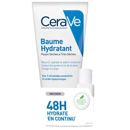 Cerave Cerave Balsamo Idratante viso e corpo per pelli da secche a molto secche + Mini Crema Lavante in omaggio 177ml