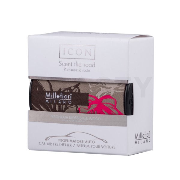 Millefiori Milano Icon Deodorante per Auto Magnolia Blossom & Wood Tessuto floreale