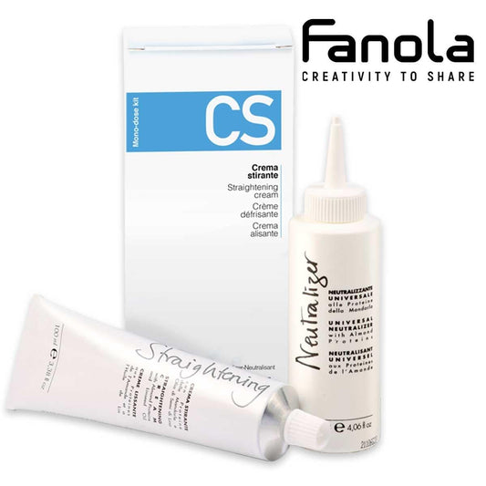 Fanola crema stirante monodose 100 ml + neutralizzatore 120 ml