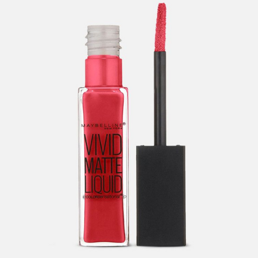Rossetto Liquido Vivid Matte Maybelline 30 Fuchsia Ecstasy