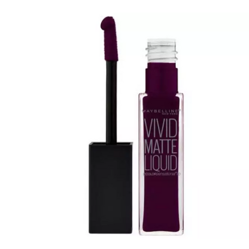 Rossetto Liquido Vivid Matte Maybelline 45 Possessed Plum
