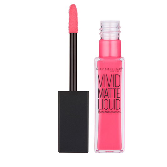 Rossetto Liquido Vivid Matte Maybelline 20 Coral Courage