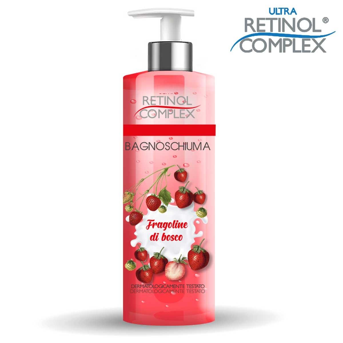 Retinol complex bagnoschiuma fragoline di bosco 500 ml
