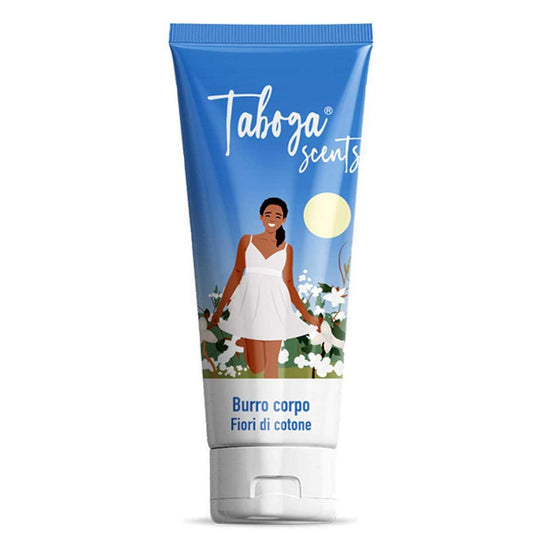 Taboga burro corpo 250 ml fiori di cotone