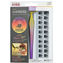 Kiss my face Kiss my face Kit ImPRESS Press on Falsies 03 ciglia