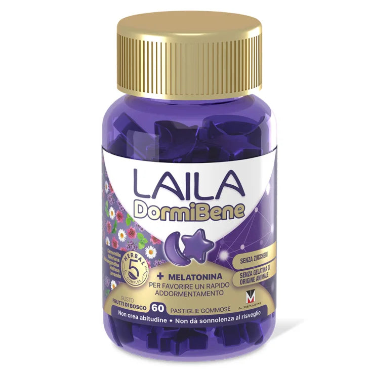 A.menarini ind.farm.riun.srl Laila Dormibene 60 Pastiglie Gommose