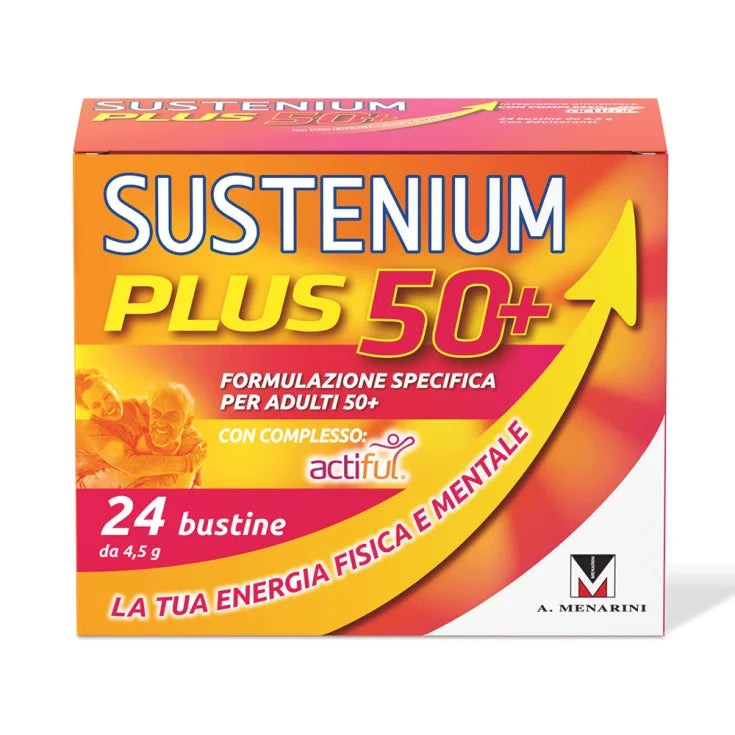 A.menarini ind.farm.riun.srl Sustenium Plus 50+ A.Menarini 24 Bustine
