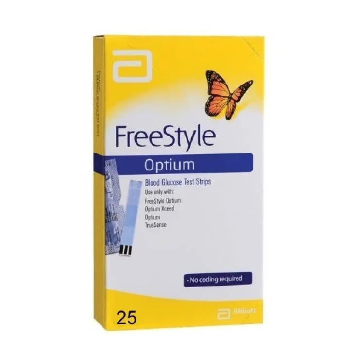 Abbott diabetes care italia Freestyle Optium Test Abbott 25 Strisce