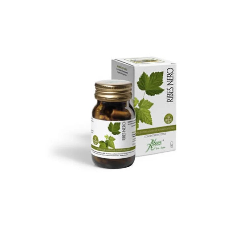 Aboca spa societa' agricola Ribes Nero Concentrato Totale Aboca 50 Opercoli Da 500Mg