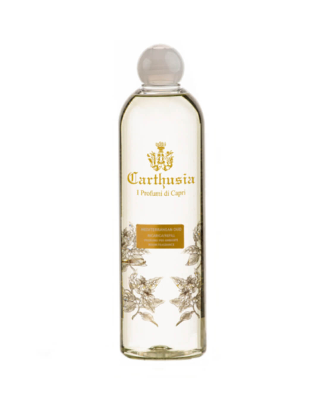 Carthusia Mediterranean Oud Ricarica Diffusore per Ambiente lavanda zagara 500ml