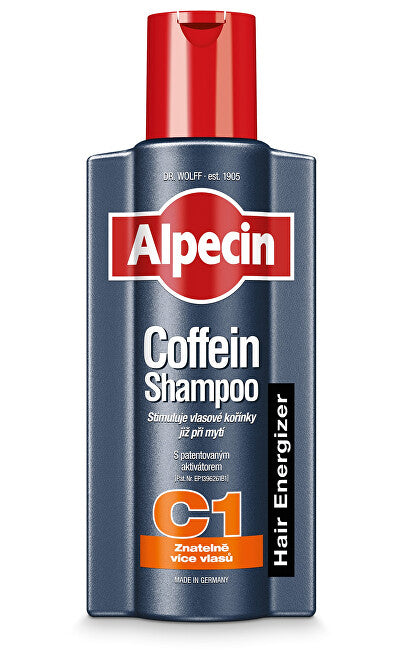 Caffeine shampoo against hair loss C1 Energizer (Coffein Shampoo) 375 ml