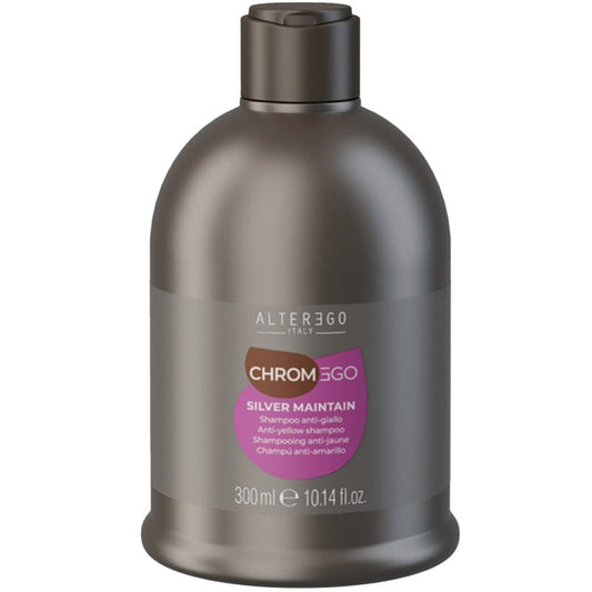Alter Ego Chromego Silver Maintain Shampoo Rinfrescante Del Color 300Ml