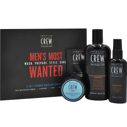 American Crew Set Da Uomo American Crew Most Wanted Forte Tenuta