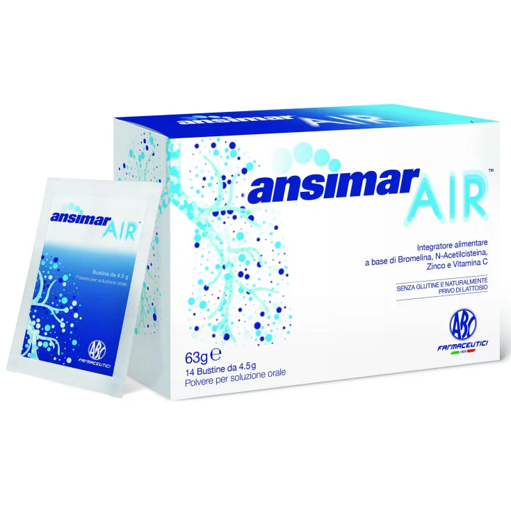 Abc farmaceutici spa Ansimar Air Abc Farmaceutici 14 Buste Da 4,5G