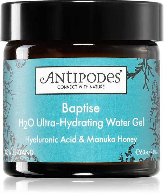 Antipodes Antipodes Baptise H₂O Gel crema-gel idratante leggera per il viso 60 ml