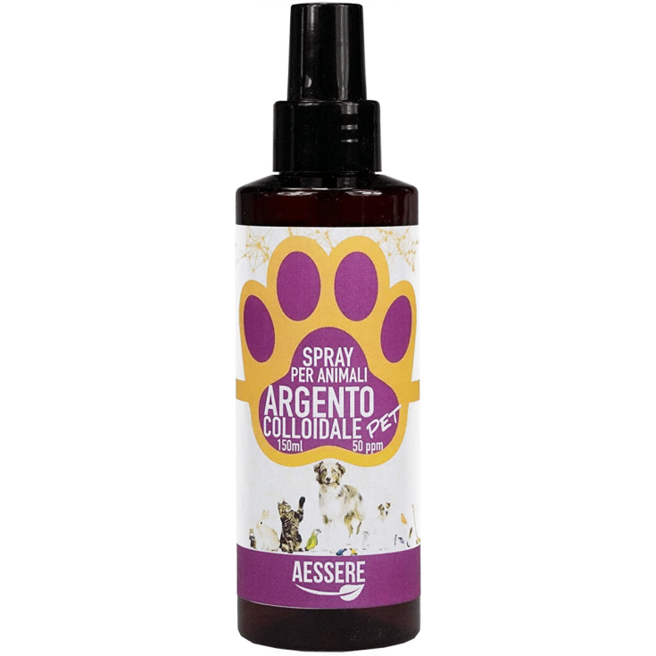 Aessere srl Argento Colloidale Pet Spray 50 Ppm Aessere 100Ml