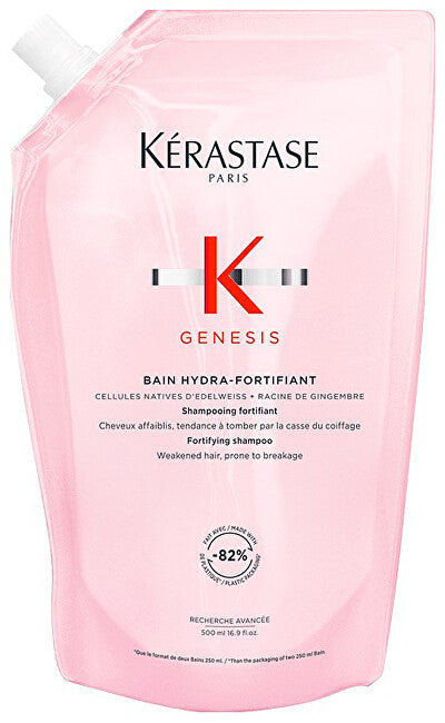 Genesis Bain Hydra-Fortifiant (Anti Hair-Fall Fortifying Shampoo Refill) 500 ml