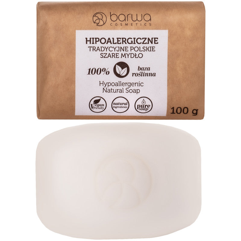 Barwa Cosmetics Sapone Grigio Ipoallergenico 100G