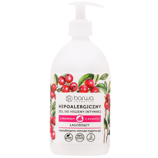 Barwa Cosmetics - Gel Per L'Igiene Intima Con Mirtilli Rossi 500Ml