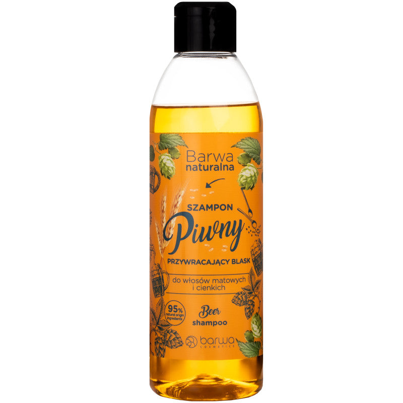 Barwa Shampoo Alla Birra Barwa Naturalna 300 Ml