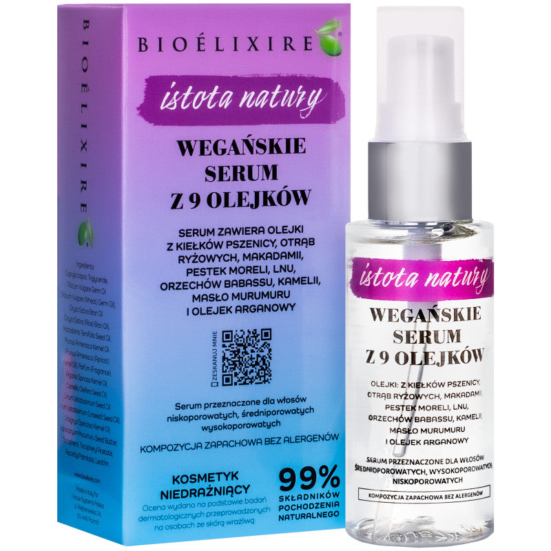 Bioelixire Istota Natury Siero Hair Con 9 Oli 50 Ml