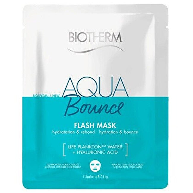 Moisturizing face mask with hyaluronic acid Aqua Bounce (Super Mask) 35 ml