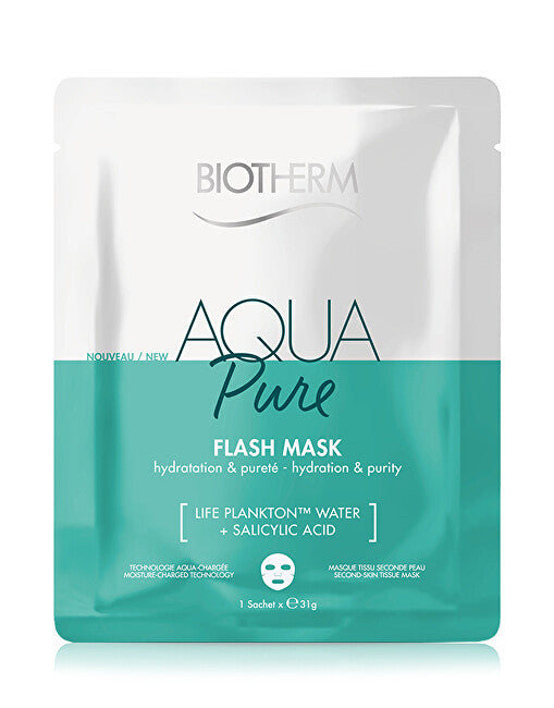 Moisturizing face mask with salicylic acid Aqua Pure (Super Mask) 31 ml