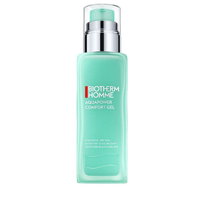 Homme Aquapower, a non-greasy moisturizing milk, repairs ( Comfort Gel) nourishes skin