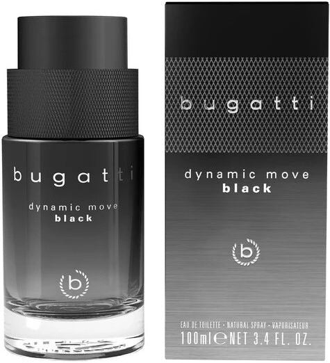 Bugatti Dynamic Move Black - EDT - Volume: 100 ml