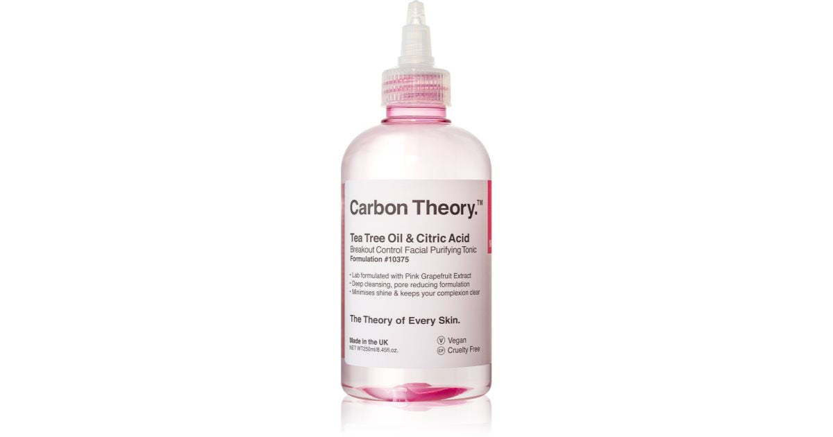 Carbon theory Carbon theory Tonico Purificante Viso Breakout Control Tea Tree Oil & Citric Acid 250ml
