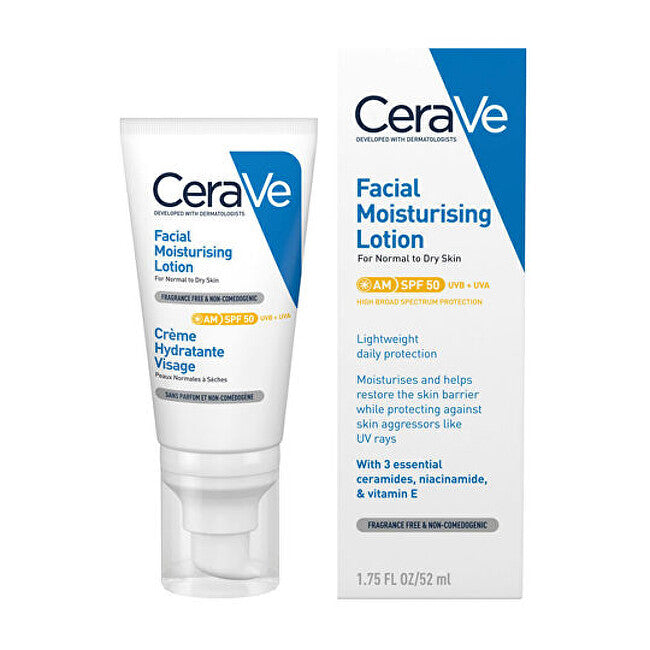 Daily moisturizing cream SPF 50 (Facial Moisturizing Lotion) 52 ml