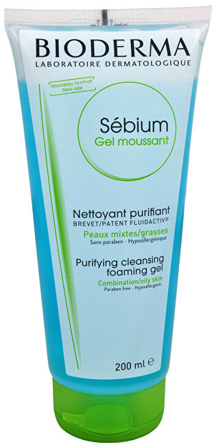 Purifying And Foaming Gel Foaming Cleansing Gel For Combination To Oily Skin - Volume: 200 ml