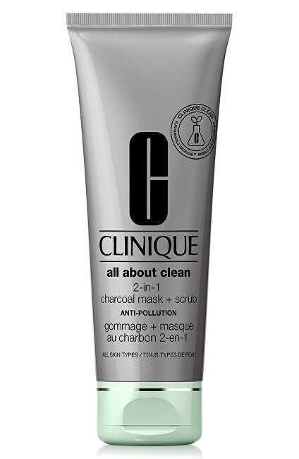 Detox mask and peeling All About Clean (2-in-1 Charcoal Mask + Scrub) - Volume: 100 ml