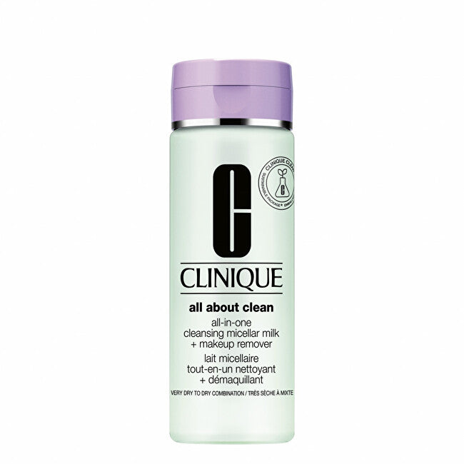 Gentle cleansing milk for dry to very dry skin (All-in-one Cleansing Micellar Milk + Makeup Remover) - Volume: 200 ml