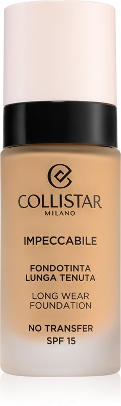 Collistar Collistar Fondotinta Impeccabile Long Wear SPF 15 30 ml 3G Golden Natural