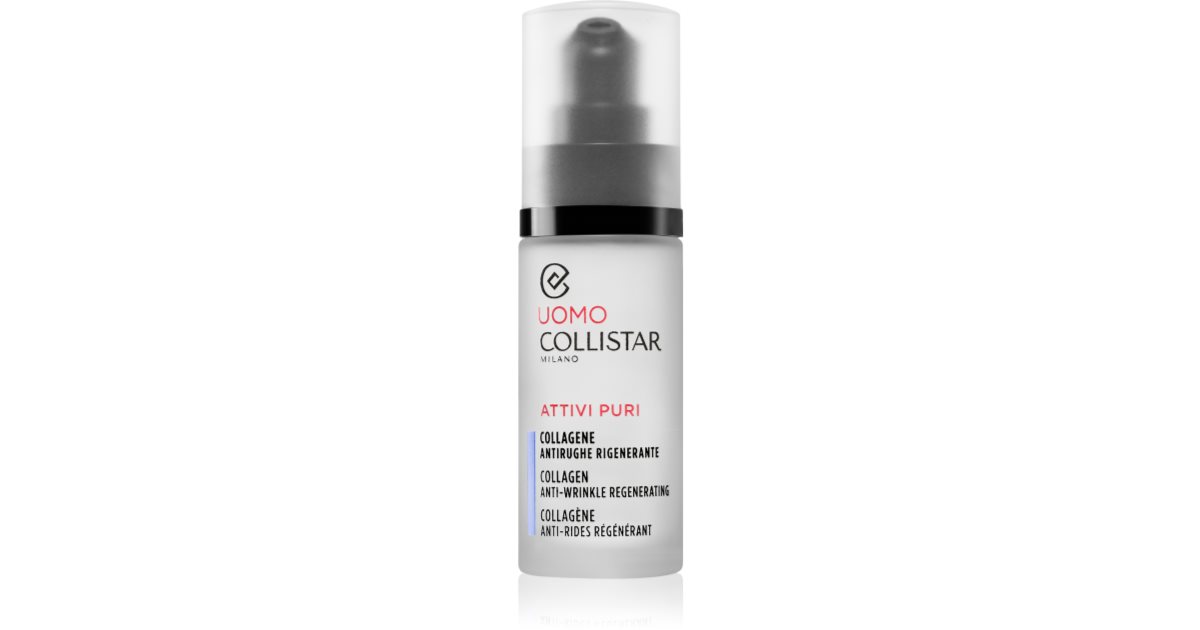 Collistar serum rigenerante antirughe Uomo Attivi Puri Collagene 30ml