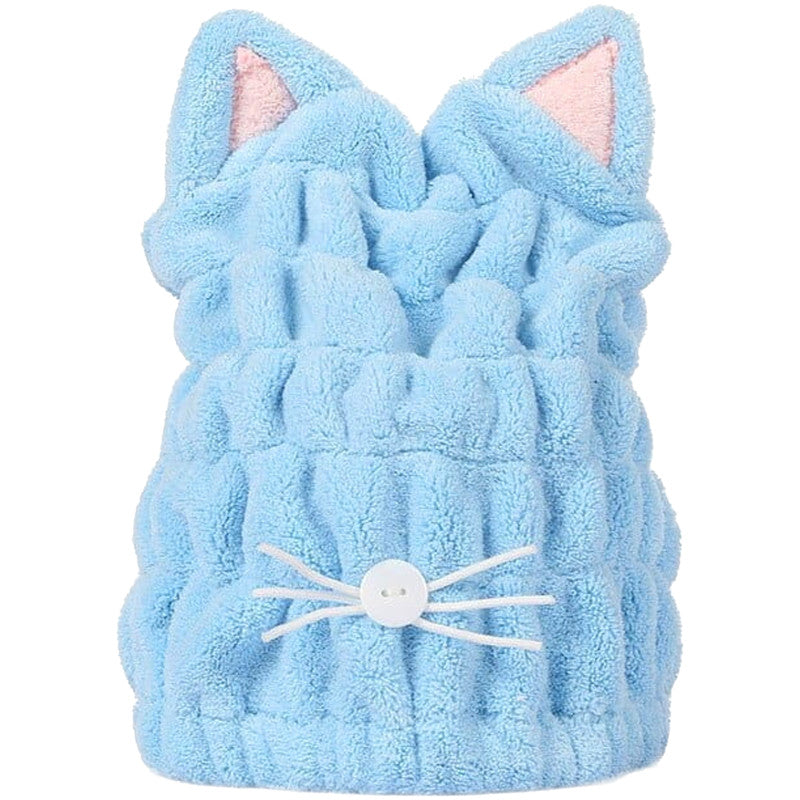 Deni Carte - Turbante Hair Di Gattino Ad Asciugatura Rapida Rosa