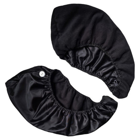 Deni Carte Cappellino Denicarte In Raso A Due Strati, Nero