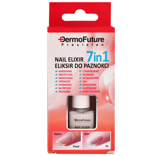 Dermofuture Precision - Elisir Per Il Ripristino Delle Unghie 7In1, 9 Ml