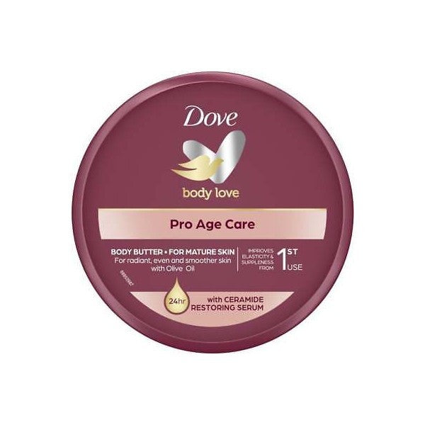 Dove Burro corpo per pelli mature Pro Age 250 ml