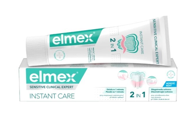 Elmex Dentifricio Sensitive Clinical Expert Instant Care 75 ml