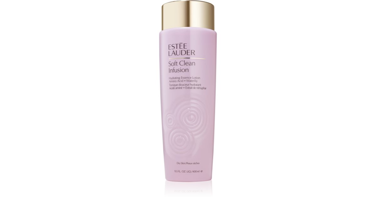 Estée lauder Tonico moisturizing per pelli secche Soft Clean Infusion (Hydrating Essence Lotion) 400 ml