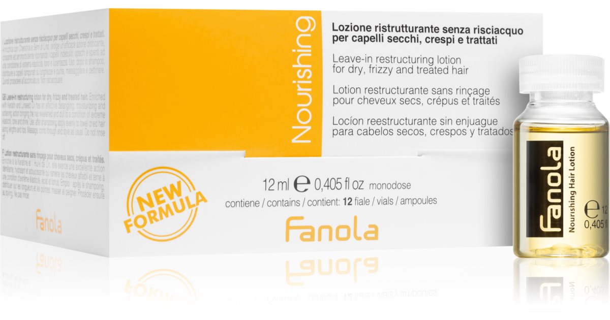 Fanola Nutri Care fiale 12x12 ml