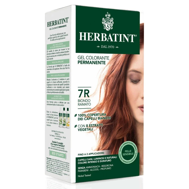 Gel Colorante Permanente 7R Herbatint 150ml