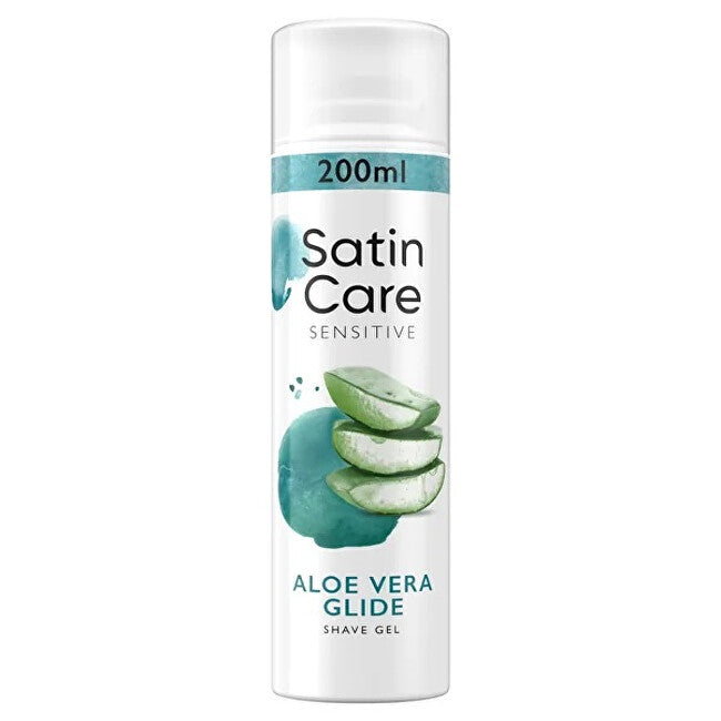 Shaving Gel for dry and sensitive skin Satin Care Aloe Vera (Shave Gel) - Volume: 200 ml